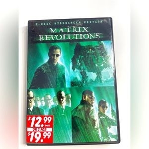 3/15$ Matrix Revolutions dvd
